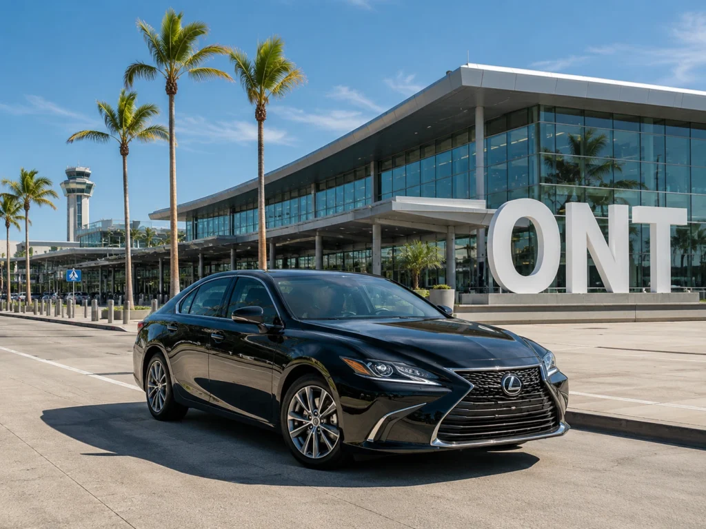 Ontario Airport to Redlands Executive Car Service for Visiting Clients