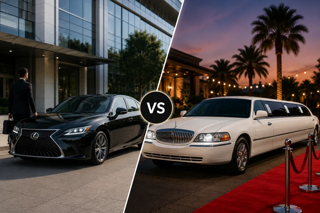 Corporate Car Service vs Regular Limo: What’s the Difference in 2026?