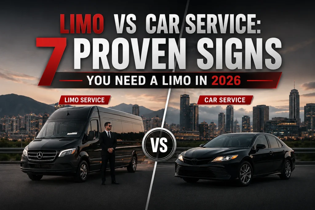 Limo vs Car Service: 7 Proven Signs You Need a Limo in 2026