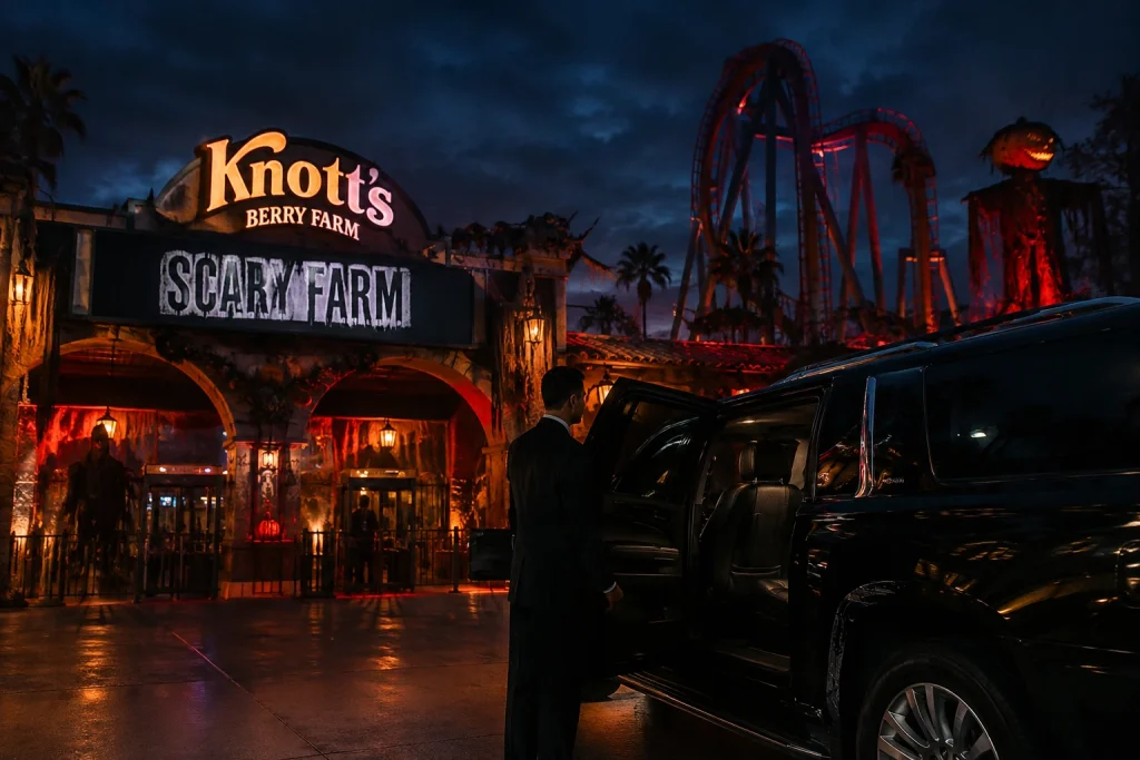 Knott’s Scary Farm 2026: Luxury Transportation for Halloween Nights